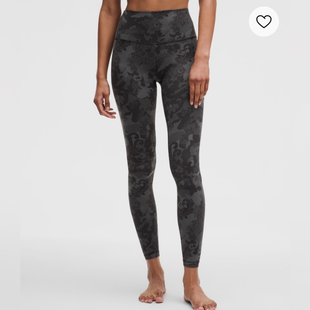 Lululemon Align leggings Hidden heritage Lace 28in size 4